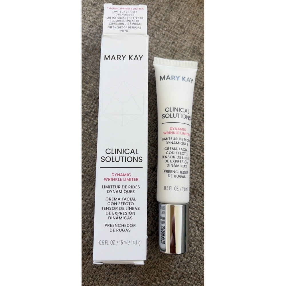 New! Mary Kay Clinical Solutions Dynamic Wrinkle Limiter Anti-Aging Cream 0.5oz